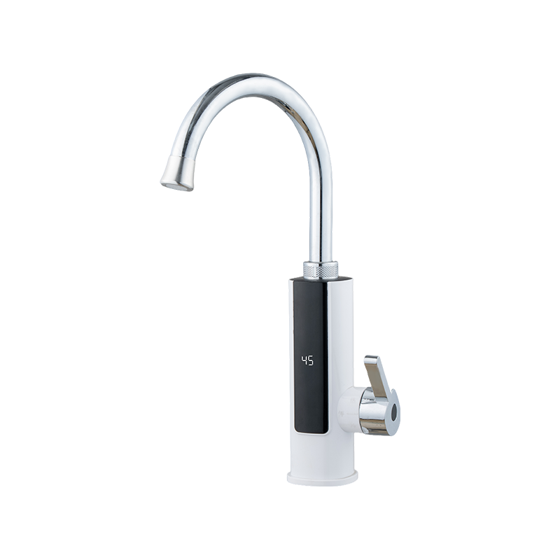 SS-04-34 Электрические краны для горячей воды из ABS со светодиодным цифровым дисплеем температуры для кухни